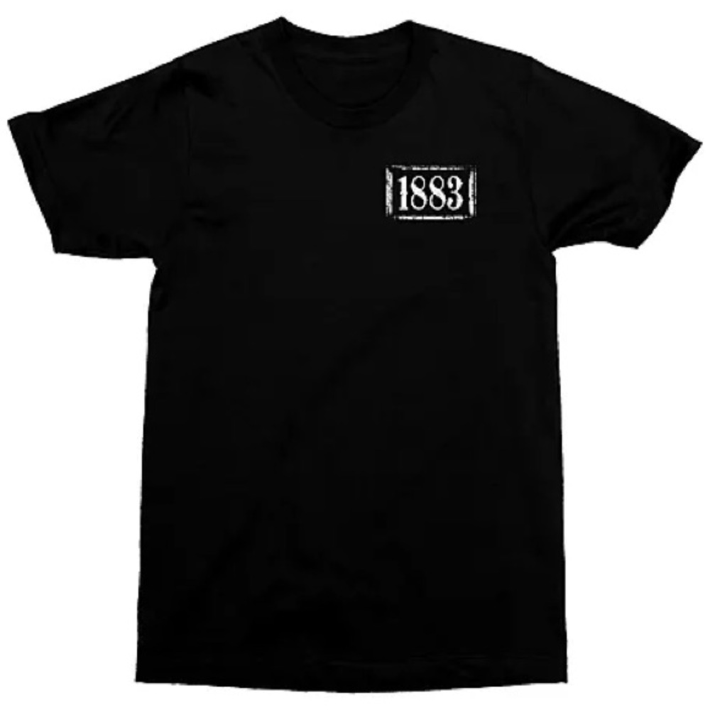 NWT 1883 Graphic T-Shirt – XL – Tractor Supply – Black Western Tee
